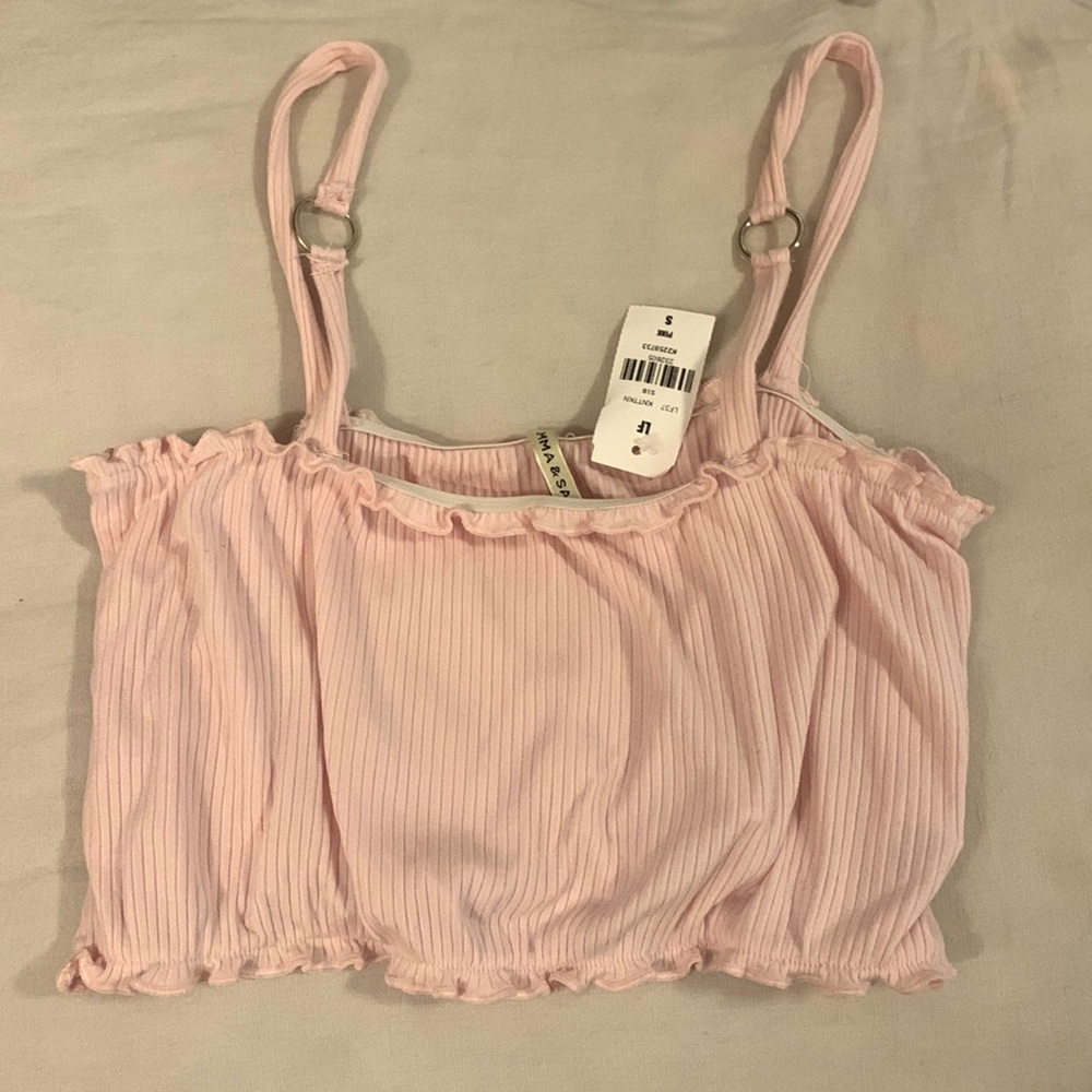 NWT LF crop top